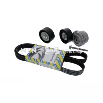 Jeu de courroies trapézoïdales à nervures SNR