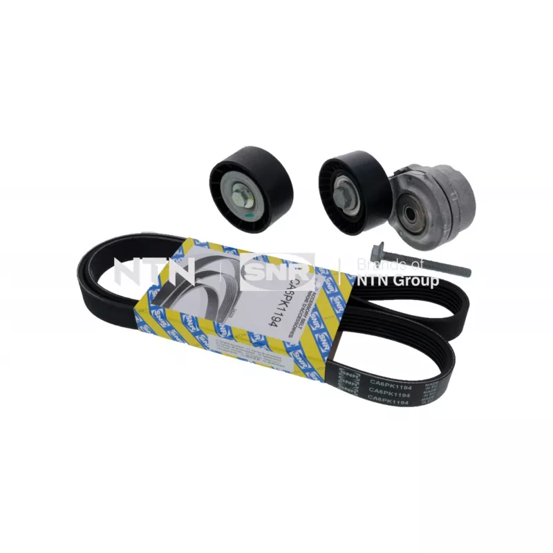 Jeu de courroies trapézoïdales à nervures SNR KA858.14