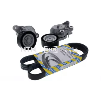 Jeu de courroies trapézoïdales à nervures SNR