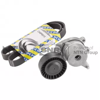 Jeu de courroies trapézoïdales à nervures SNR