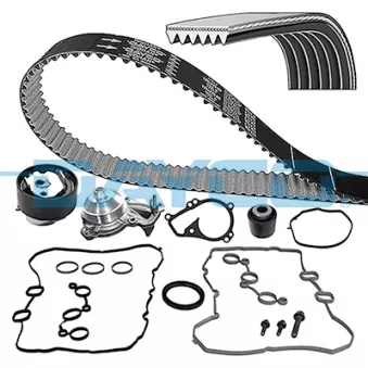 Pompe à eau + kit de courroie crantée DAYCO