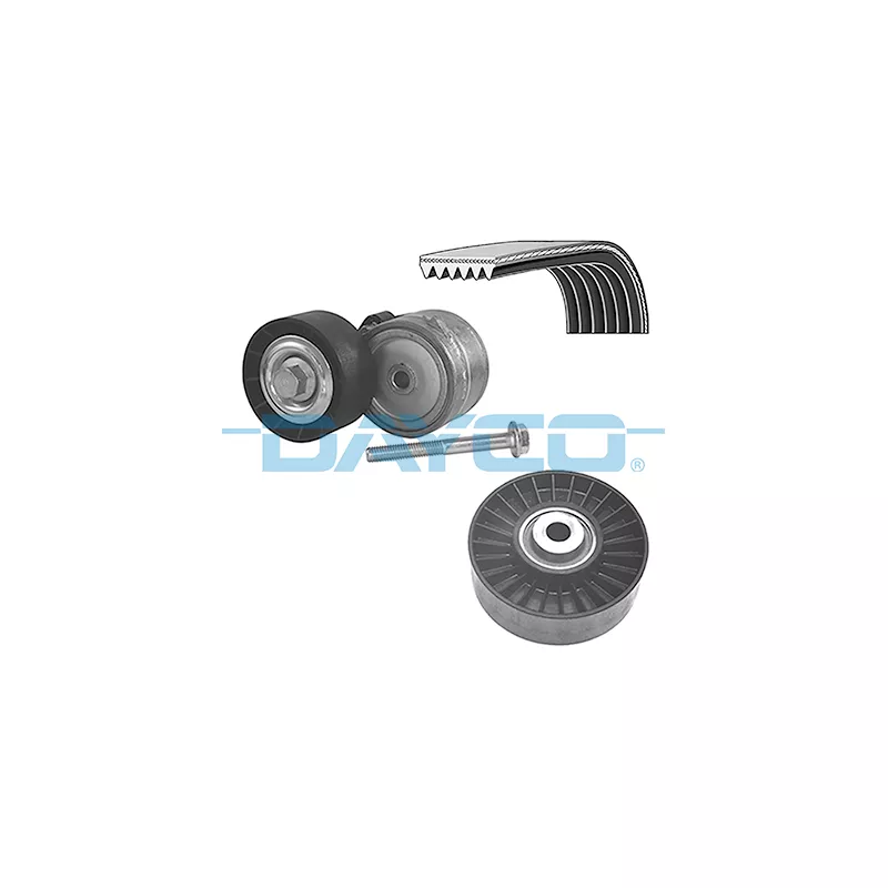 Jeu de courroies trapézoïdales à nervures DAYCO KPV139