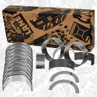 Kit de montage, bague d'étanchéité/ vilebrequin/palier guide ET ENGINETEAM LX001000