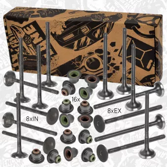 Kit de soupapes, soupapes d?admission/d?échappement ET ENGINETEAM VS0045