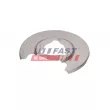 Déflecteur, disque de frein arrière droit FAST FT02749 - Visuel 1