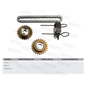 Kit de distribution par chaîne MOTIVE TCK313