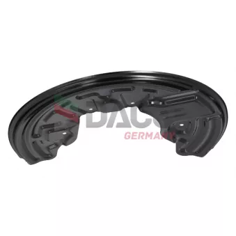 Déflecteur, disque de frein avant gauche DACO Germany