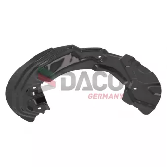 Déflecteur, disque de frein avant gauche DACO Germany