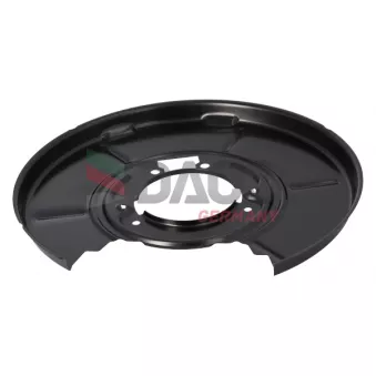 Déflecteur, disque de frein arrière gauche DACO Germany