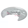 Déflecteur, disque de frein DACO Germany 610602 - Visuel 1