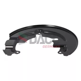 Déflecteur, disque de frein avant droit DACO Germany