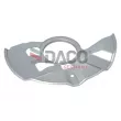 Déflecteur, disque de frein DACO Germany 612201 - Visuel 1
