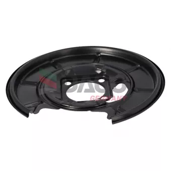 Déflecteur, disque de frein arrière gauche DACO Germany