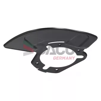 Déflecteur, disque de frein avant gauche DACO Germany