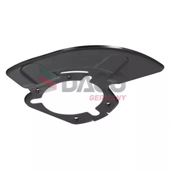 Déflecteur, disque de frein avant droit DACO Germany