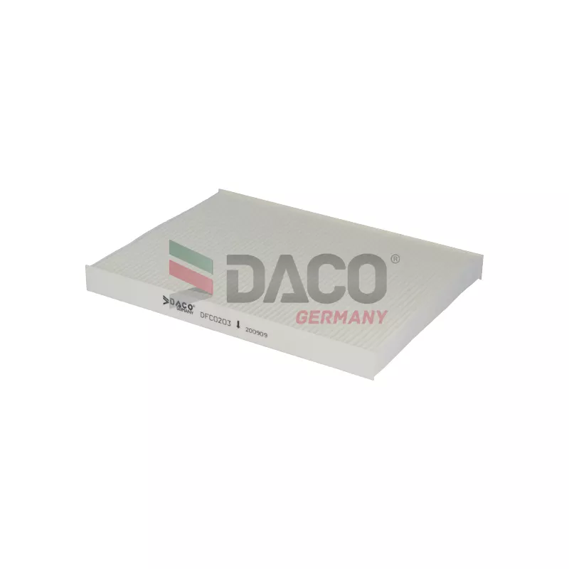 Filtre, air de l'habitacle DACO Germany DFC0203