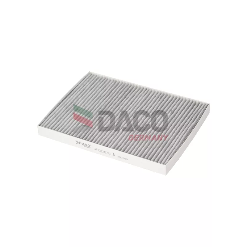 Filtre, air de l'habitacle DACO Germany DFC0203W