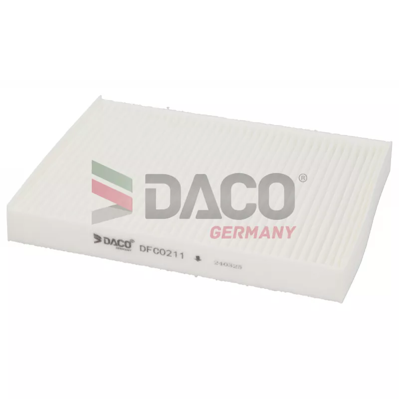 Filtre, air de l'habitacle DACO Germany DFC0211