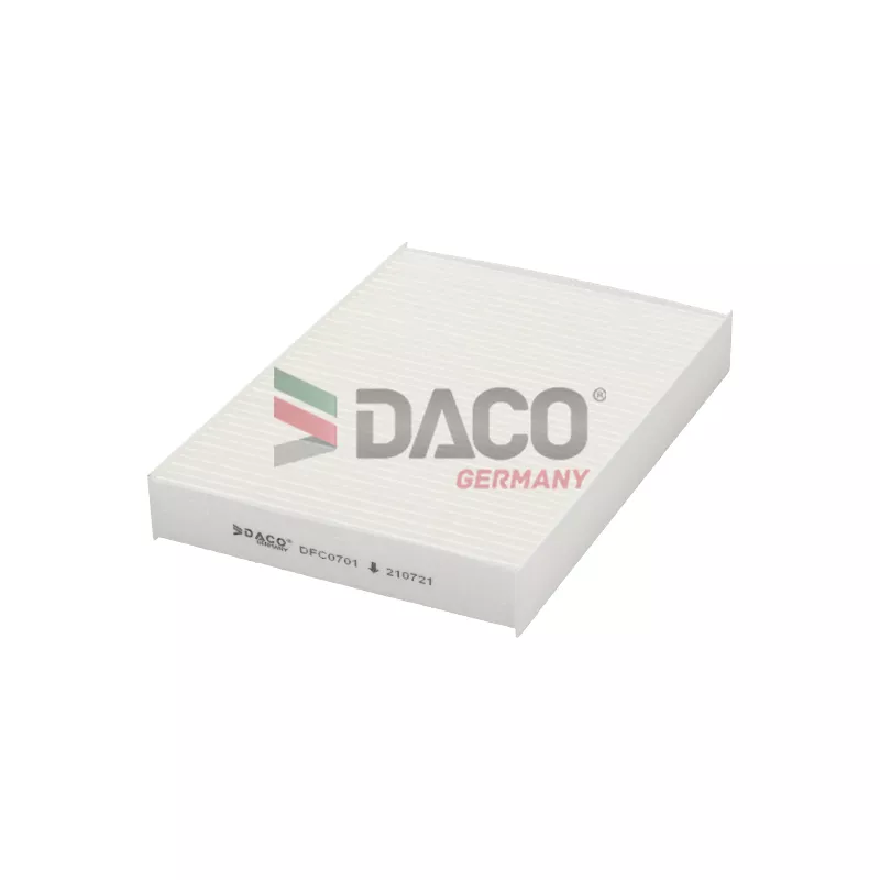 Filtre, air de l'habitacle DACO Germany DFC0701