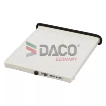 Filtre, air de l'habitacle DACO Germany