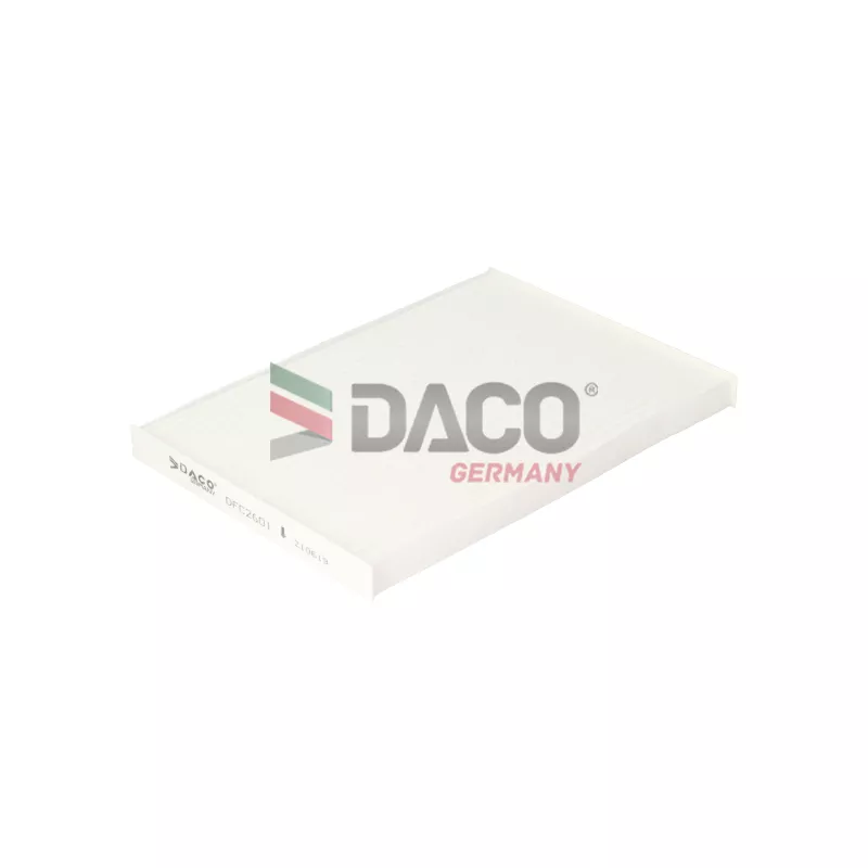 Filtre, air de l'habitacle DACO Germany DFC2601