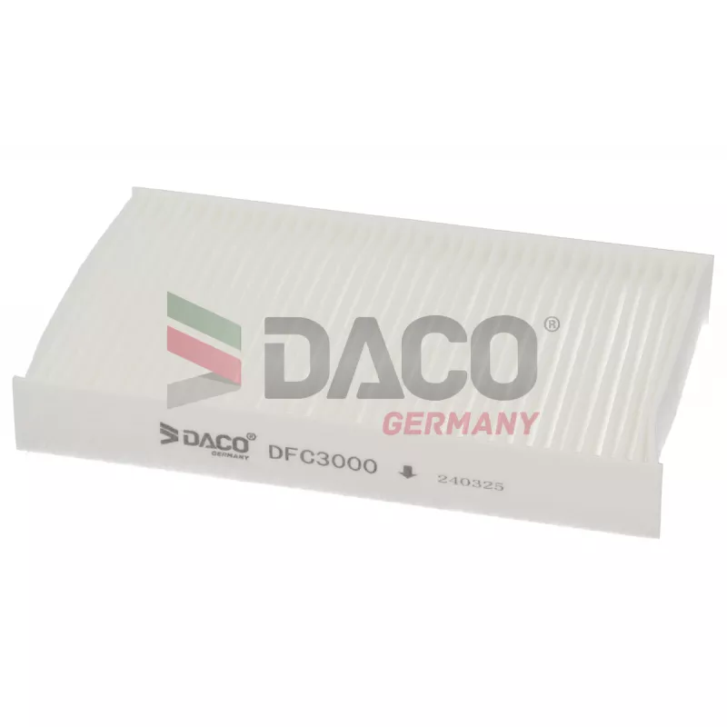 Filtre, air de l'habitacle DACO Germany DFC3000