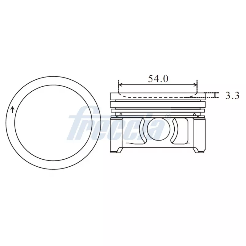 Piston FRECCIA FP23-100625