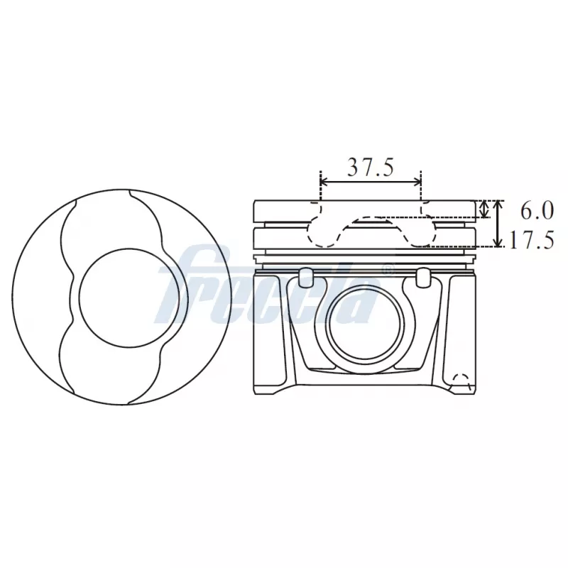 Piston FRECCIA FP23-101000