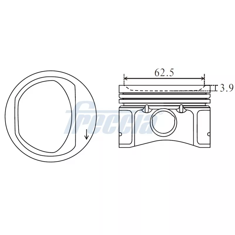 Piston FRECCIA FP23-101700