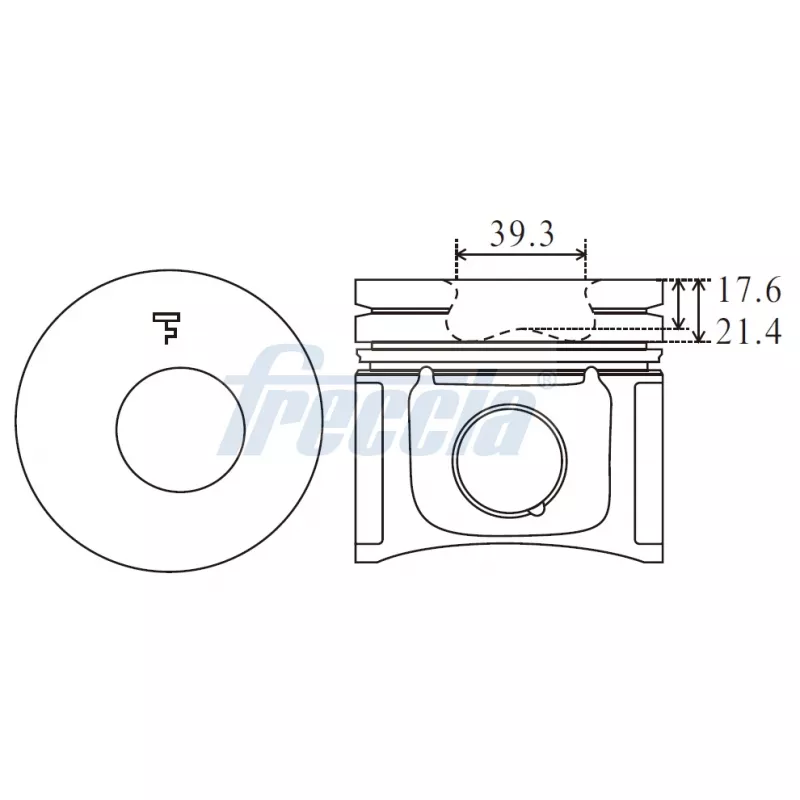 Piston FRECCIA FP23-102000