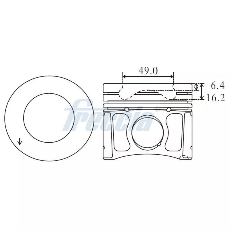 Piston FRECCIA FP23-102400