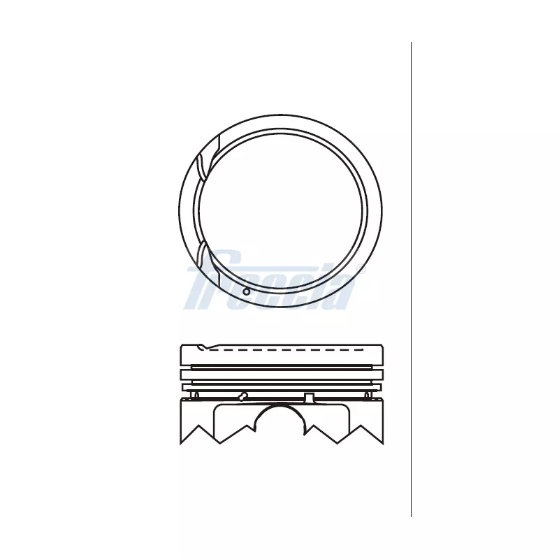 Piston FRECCIA FP23-102700