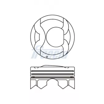 Piston FRECCIA FP23-103300