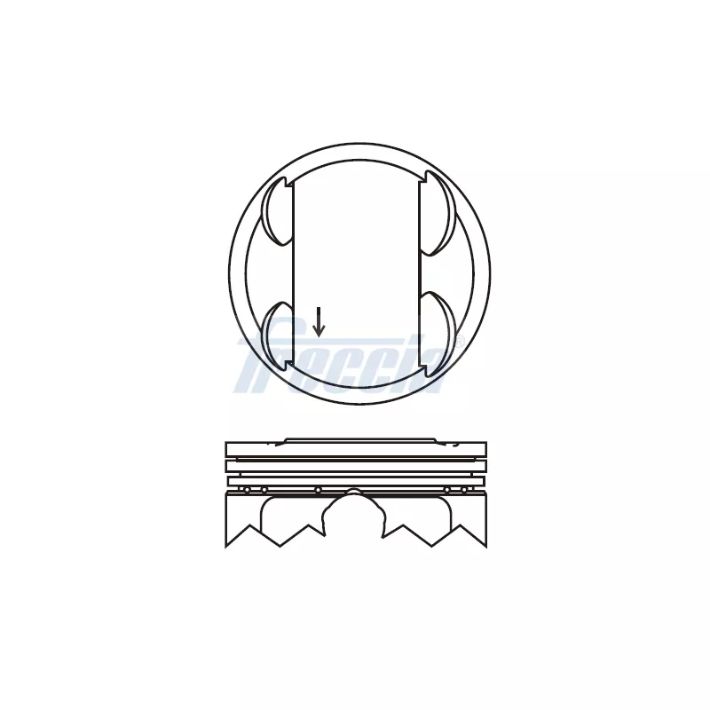 Piston FRECCIA FP23-103700