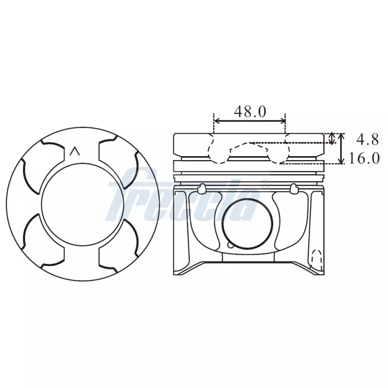 Piston FRECCIA FP23-104800
