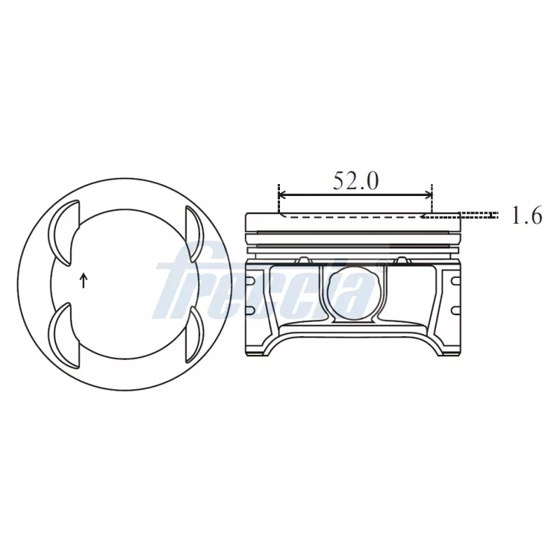 Piston FRECCIA FP23-105900
