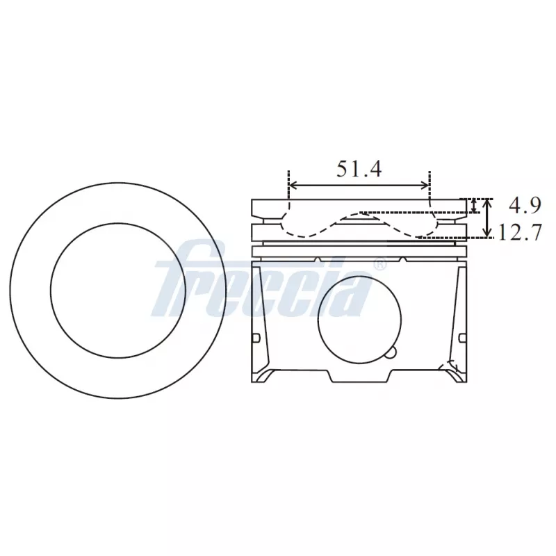 Piston FRECCIA FP23-106700