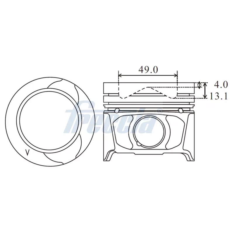 Piston FRECCIA FP23-107950