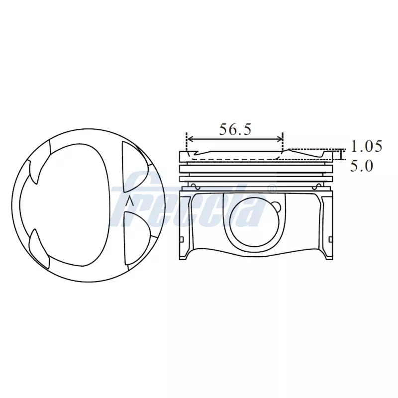 Piston FRECCIA FP23-108050