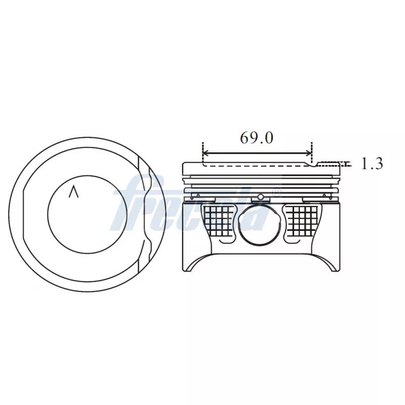 Piston FRECCIA FP23-108100