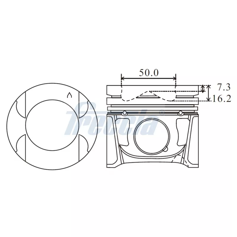 Piston FRECCIA FP23-108500