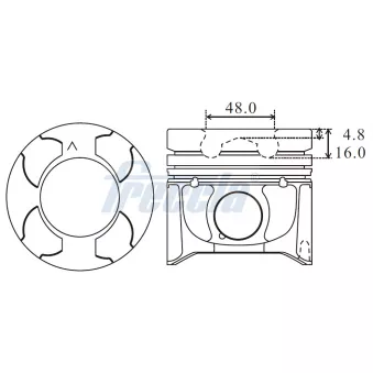 Piston FRECCIA FP23-108800