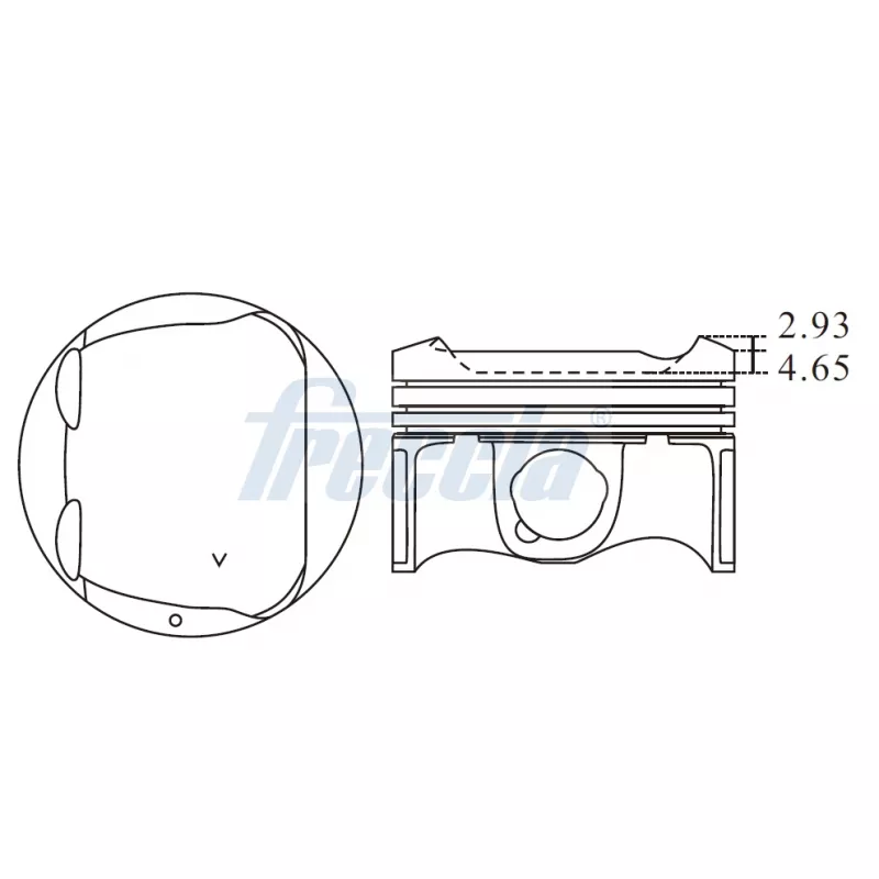 Piston FRECCIA FP23-108900