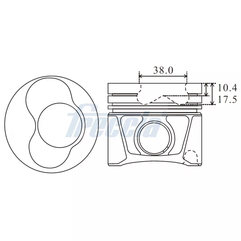 Piston FRECCIA FP23-111050