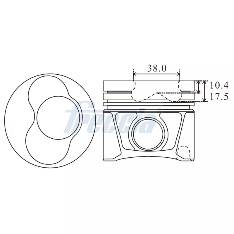 Piston FRECCIA FP23-111200