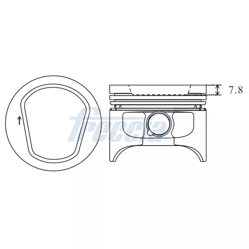 Piston FRECCIA FP23-111500
