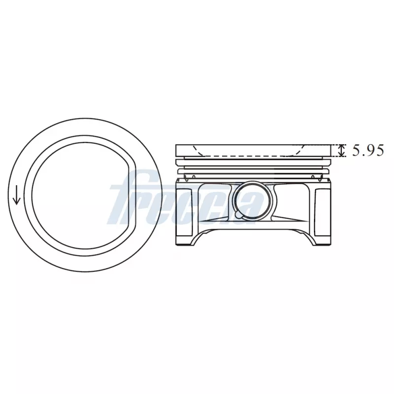 Piston FRECCIA FP23-111750