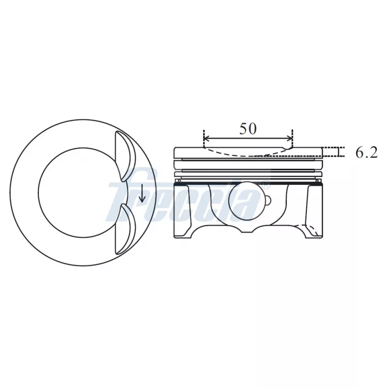 Piston FRECCIA FP23-112100