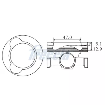 Piston FRECCIA FP23-113350