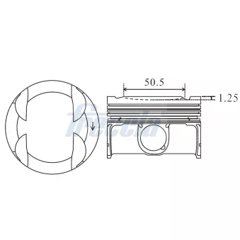 Piston FRECCIA FP23-114200